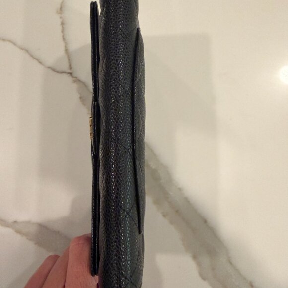 Chanel Caviar Quilted Long Flap Wallet - Picture 9 of 11